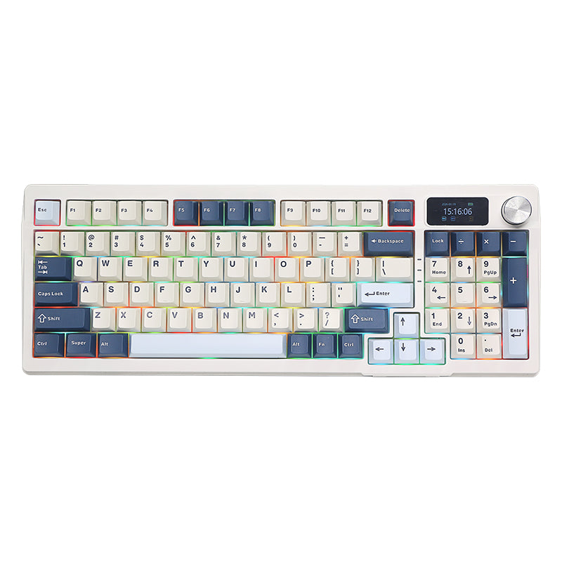 Tri-model Mechanical Keyboard