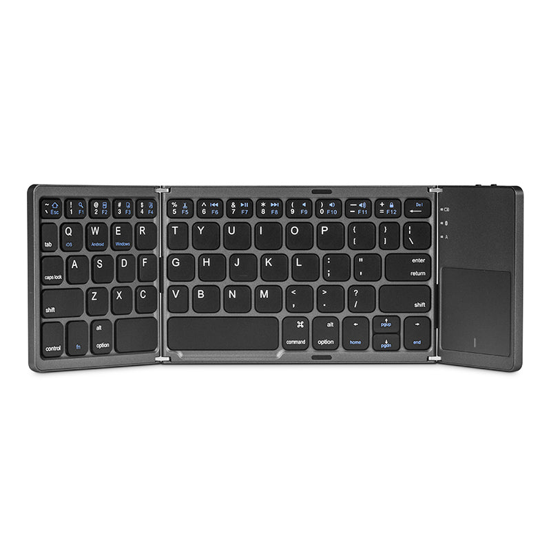 Foldable Portable touchapd Mini Wireless Bluetooth Keyboards for mobile phone, tablet. OEM