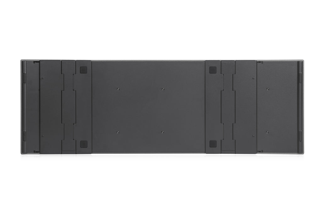 Tri-fold seamless docking Bluetooth keyboard