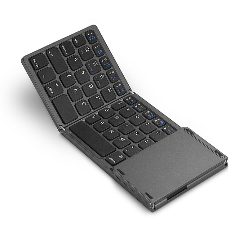 Foldable Portable touchapd Mini Wireless Bluetooth Keyboards for mobile phone, tablet. OEM