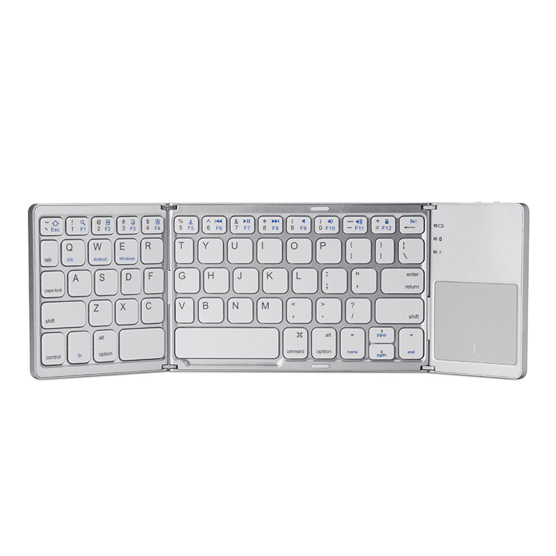 Foldable Portable touchapd Mini Wireless Bluetooth Keyboards for mobile phone, tablet. OEM