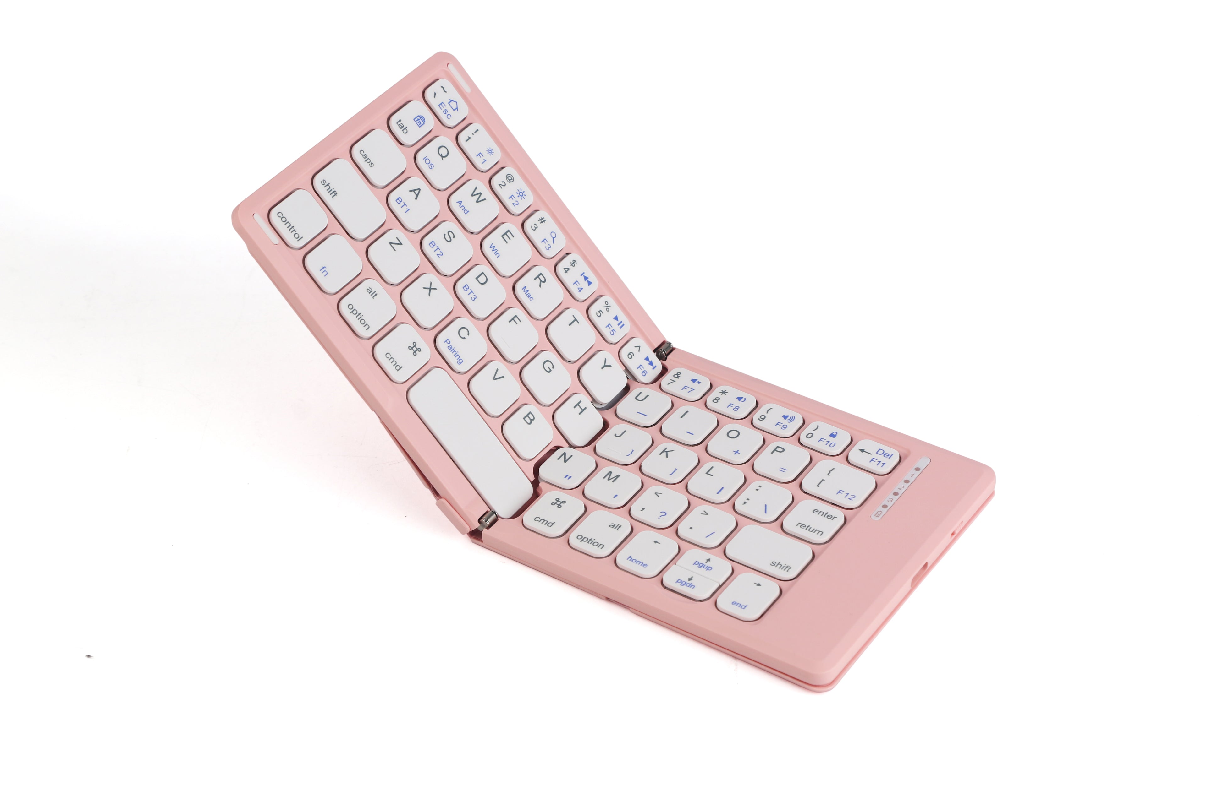 Mini Foldable Keyboard with mirror for mobile phone, tablet