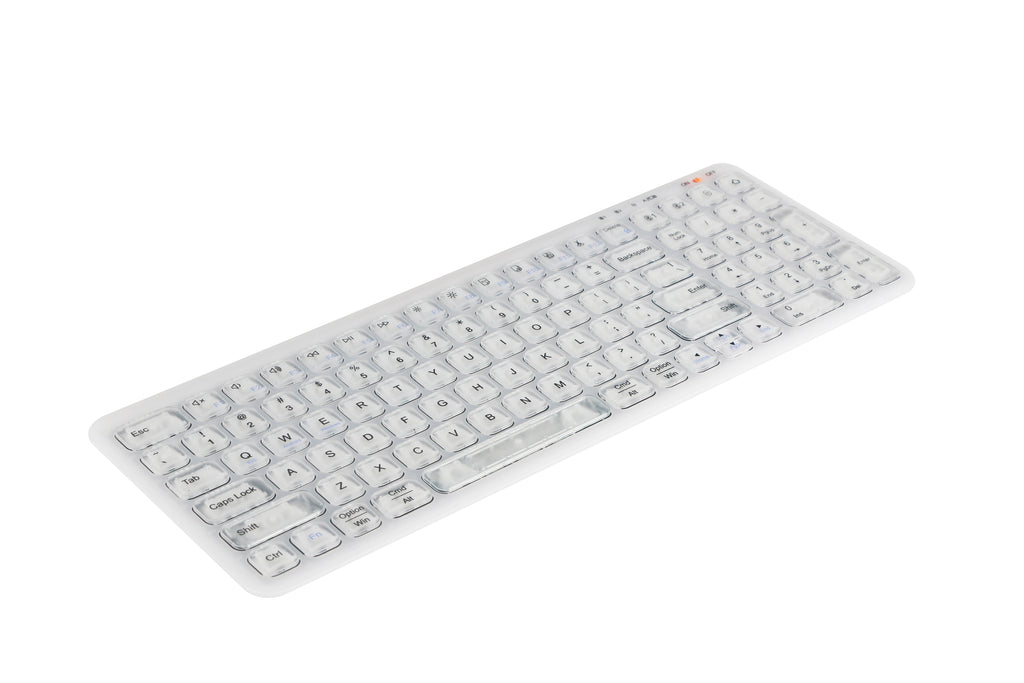 Transparent bluetooth keyboard