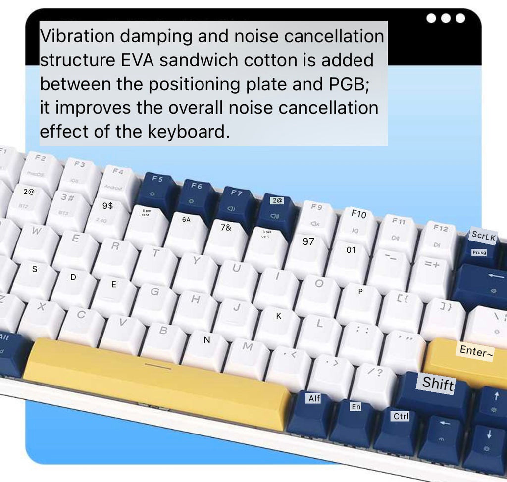 Wireless mechanical customized keyboard