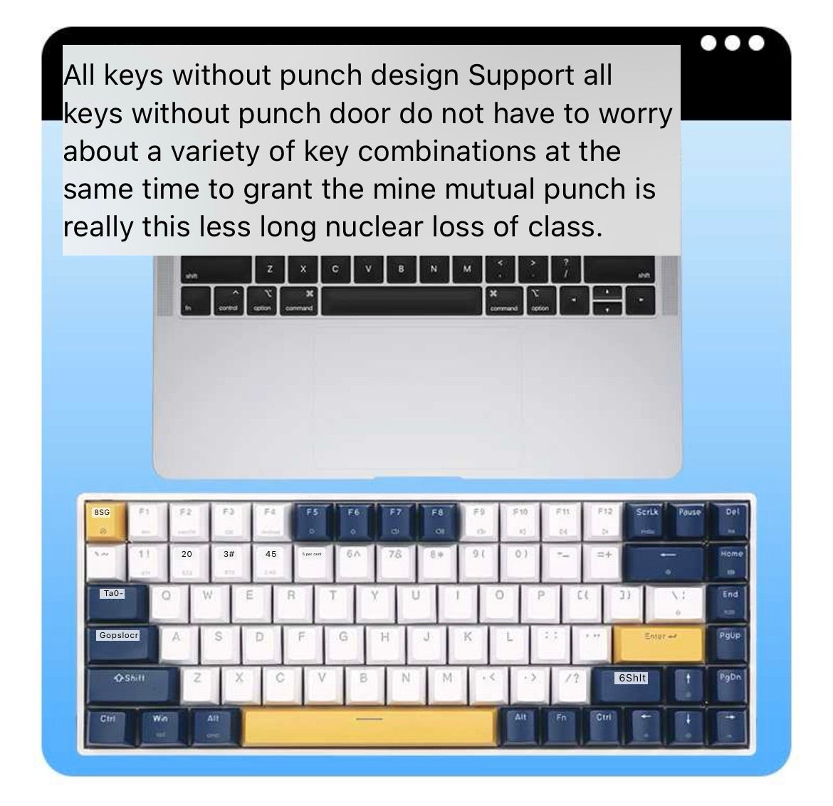 Wireless mechanical customized keyboard